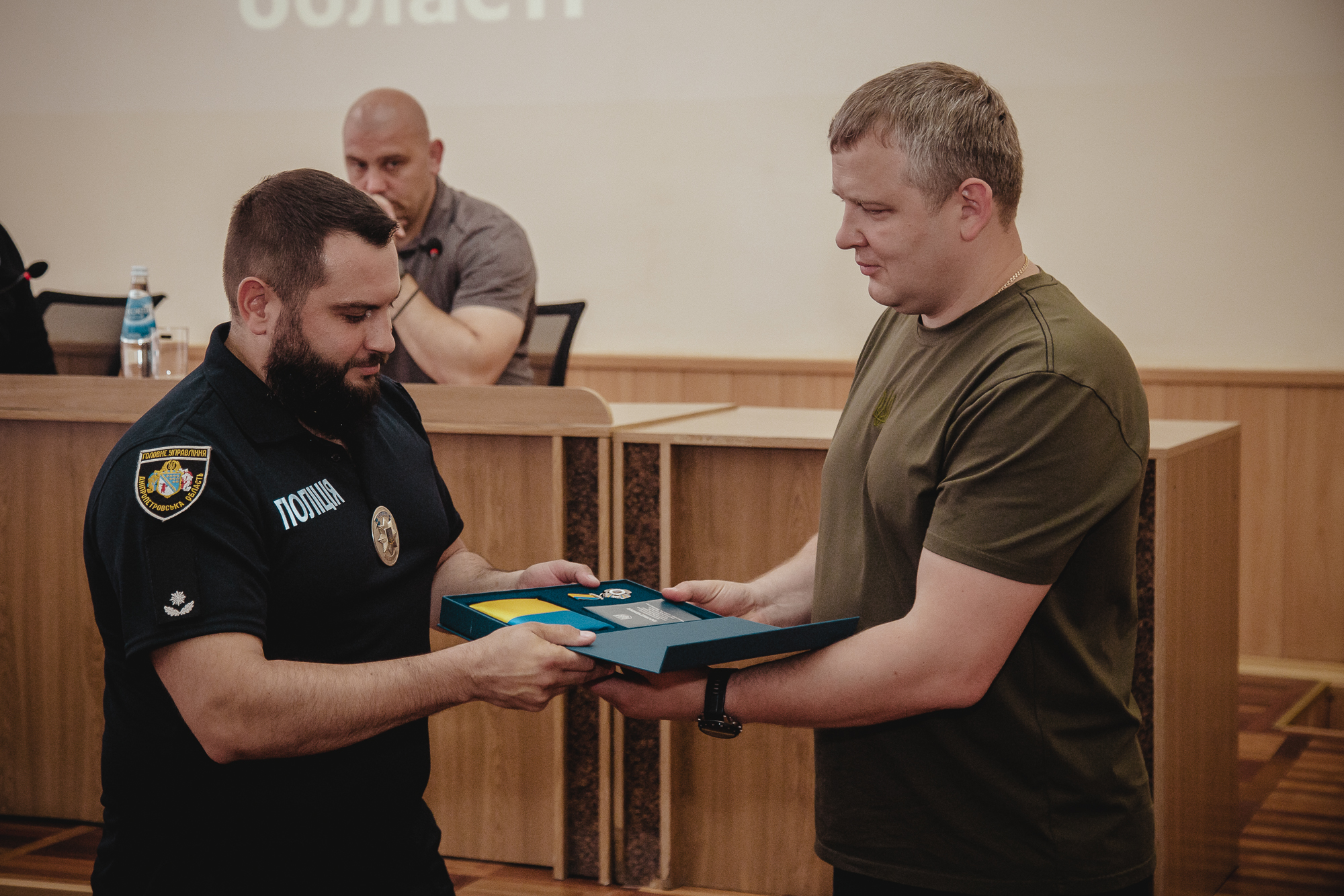Микола Лукашук нагородив поліцейських Дніпропетровщини